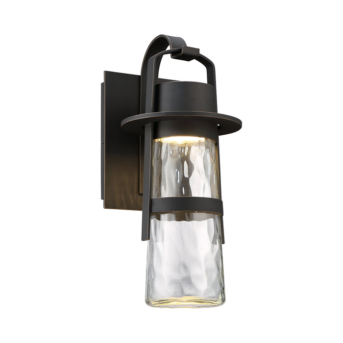 Balthus Outdoor LED Wall Light in Medium/Oil Rubbed Bronze.