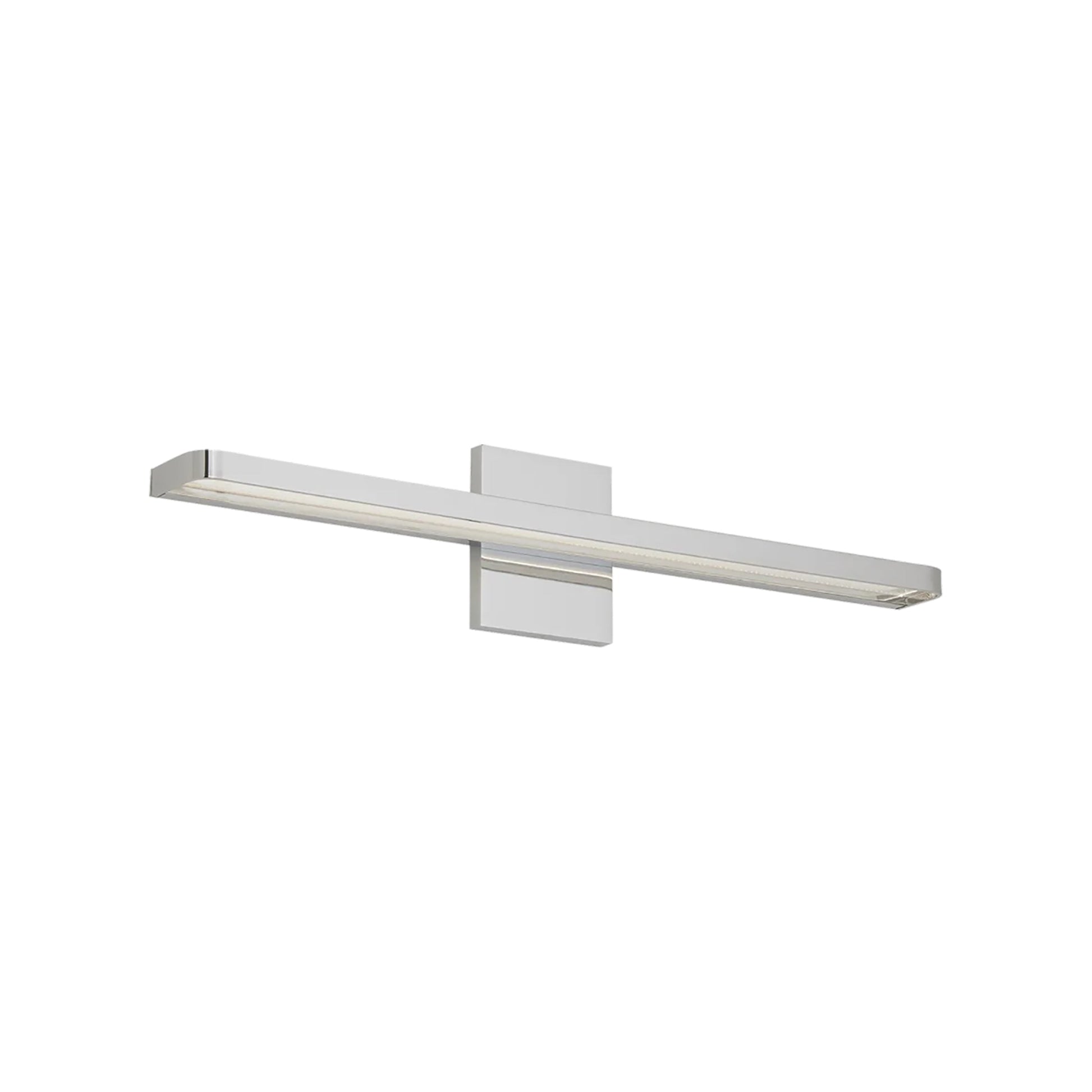 Banda LED Bath Wall Light in Chrome (Medium).