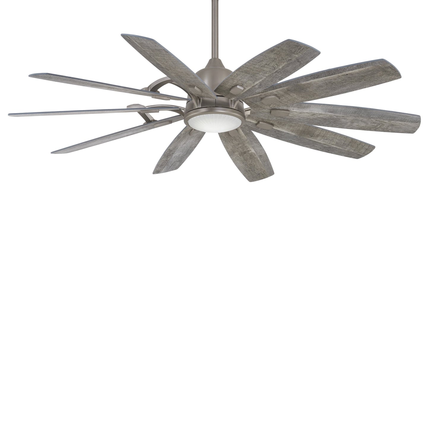 Barn LED Ceiling Fan in Heirloom Bronze/Barnwood.