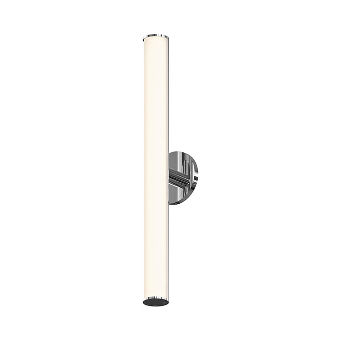Bauhaus Columns™ LED Bath Wall Light in Medium/Polished Chrome.