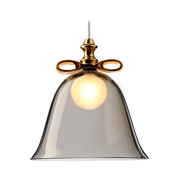 Bell Pendant Light in Gold/Smoke (Large/157.5-Inch).