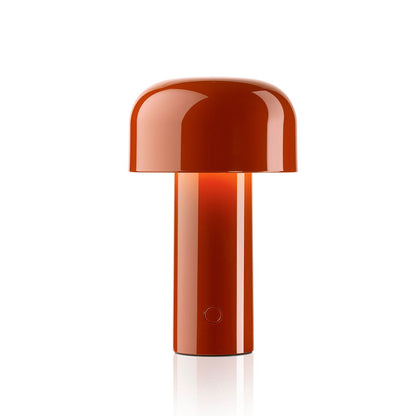 Bellhop LED Table Lamp in Burnt Orange.