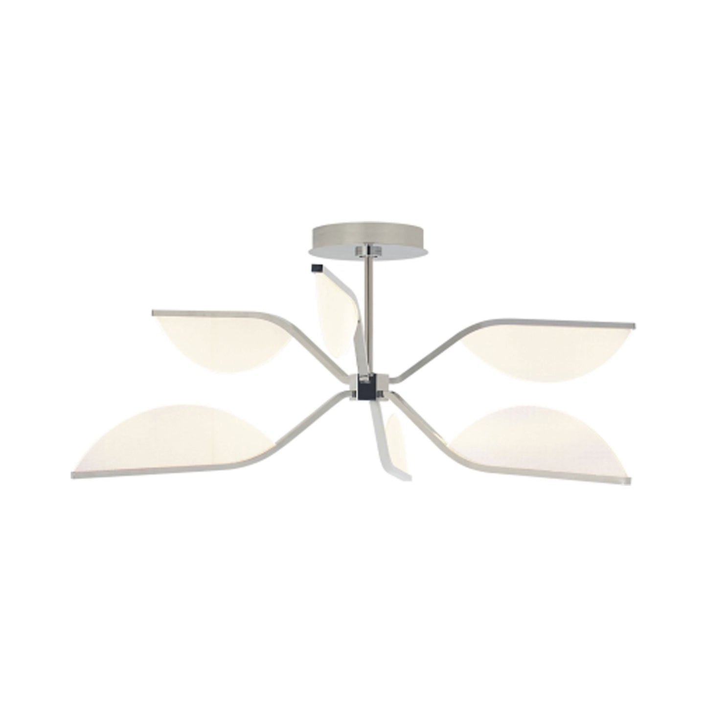 Belterra LED Semi Flush Ceiling Light in Detail.