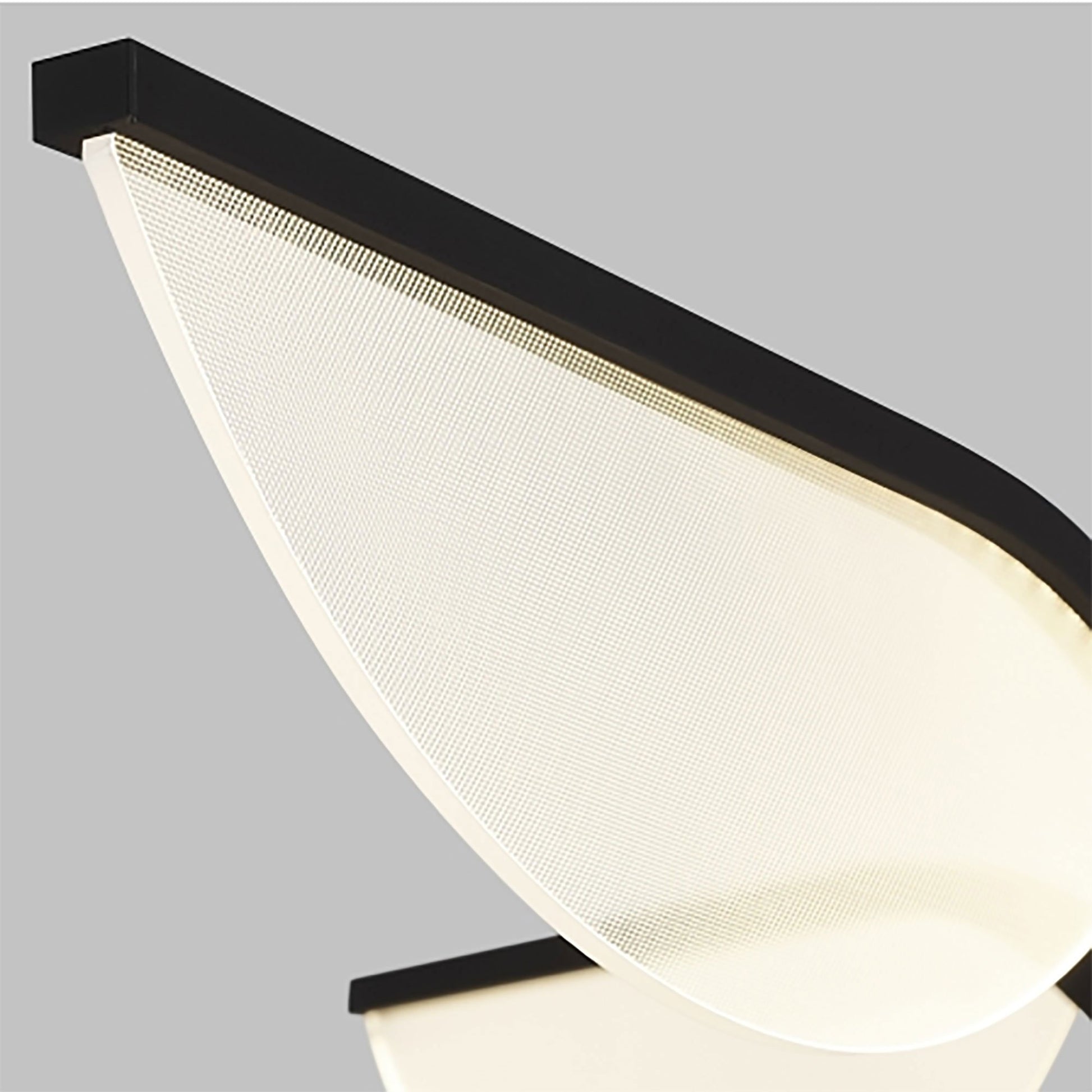 Belterra LED Semi Flush Ceiling Light in Detail.