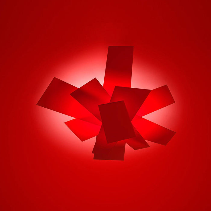 Big Bang Ceiling / Wall Light in Red.