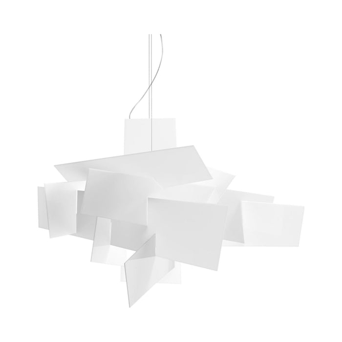 Big Bang XL LED Chandelier in White/400IN.