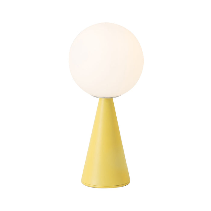 Bilia Mini Table Lamp in Yellow.