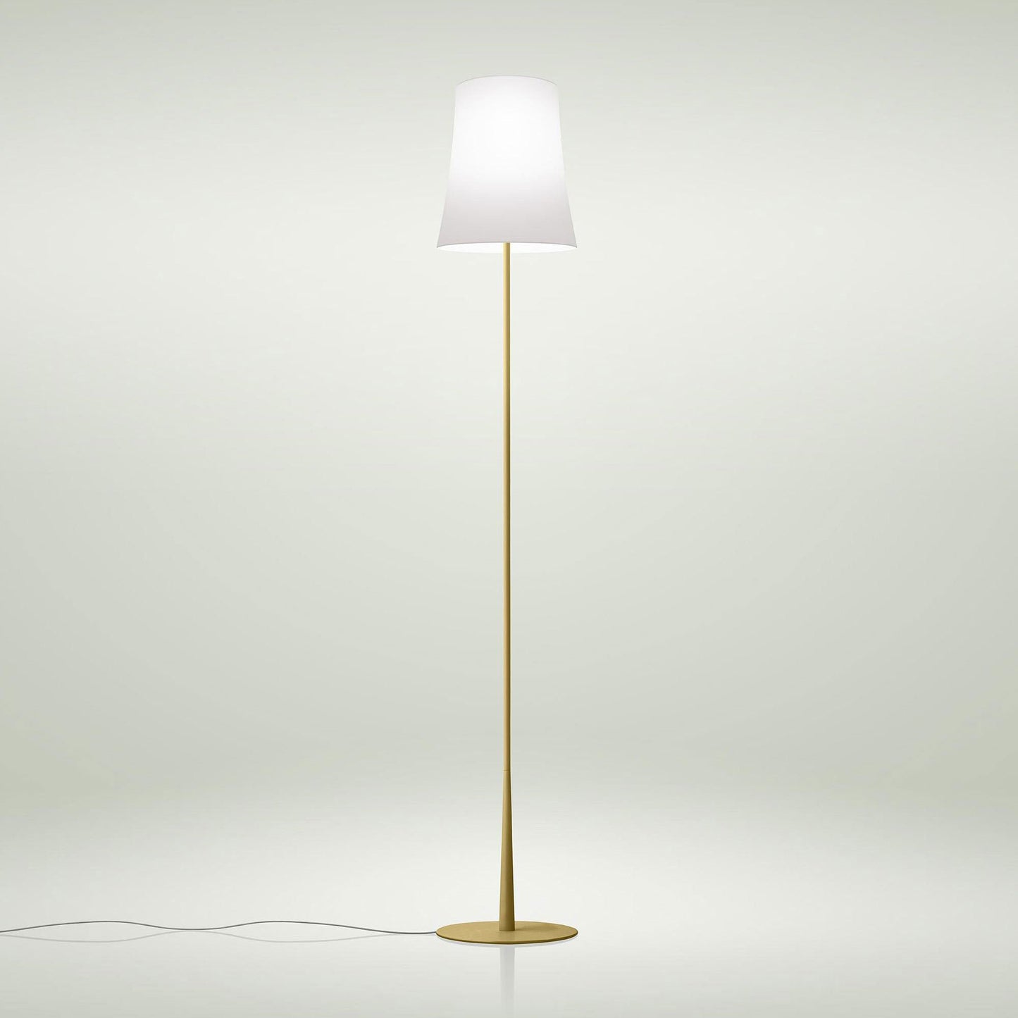 Birdie Easy LED Floor Lamp in Yellow.