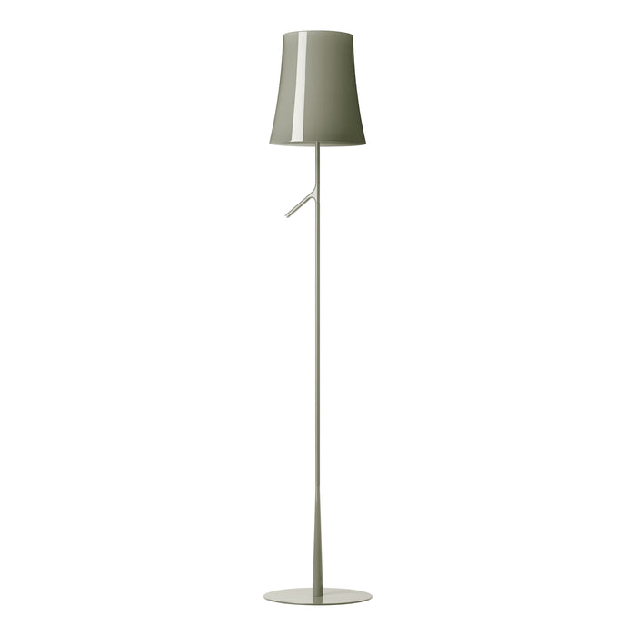 Birdie Lettura LED Floor Lamp in Grey.