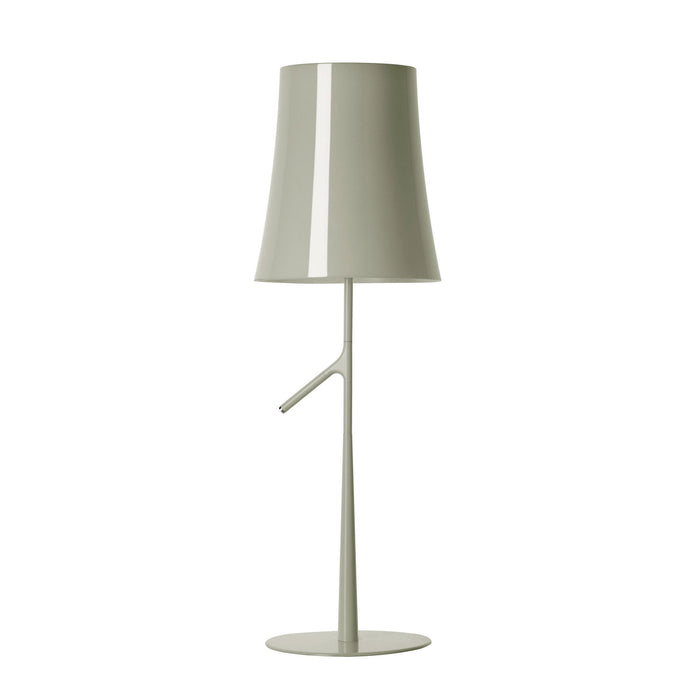 Birdie Table Lamp in Large/On/Off/Grey.