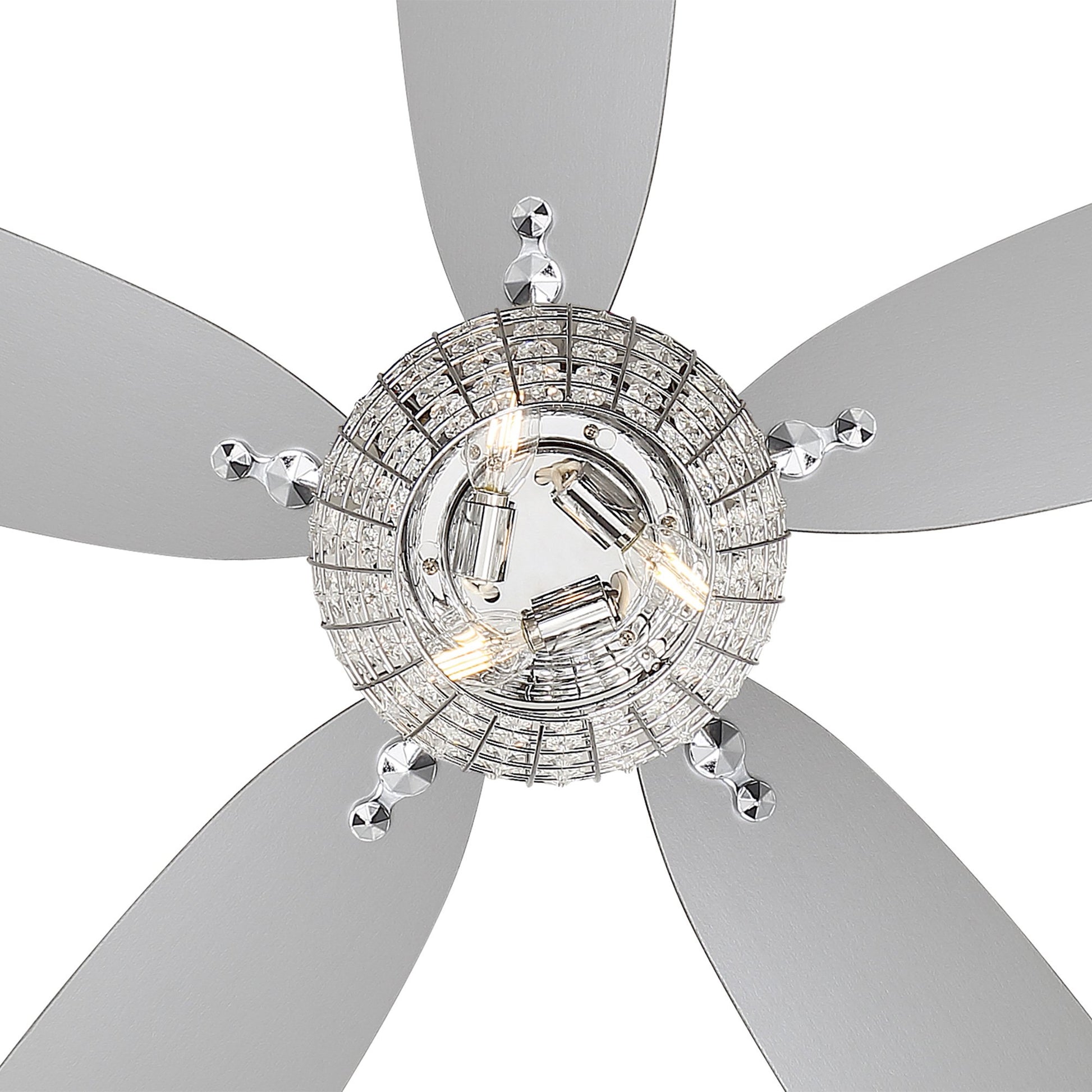 Bling LED Ceiling Fan in Detail.