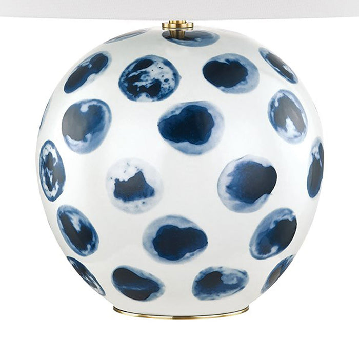 Blue Point Table Lamp in Detail.
