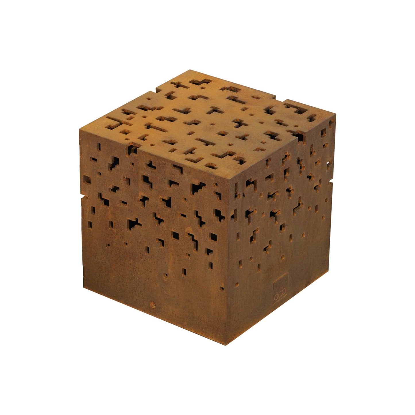 AMS Outdoor Floor Lamp in Corten (Medium).