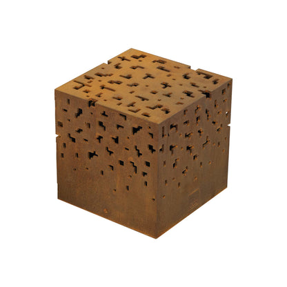 AMS Outdoor Floor Lamp in Corten (Medium).