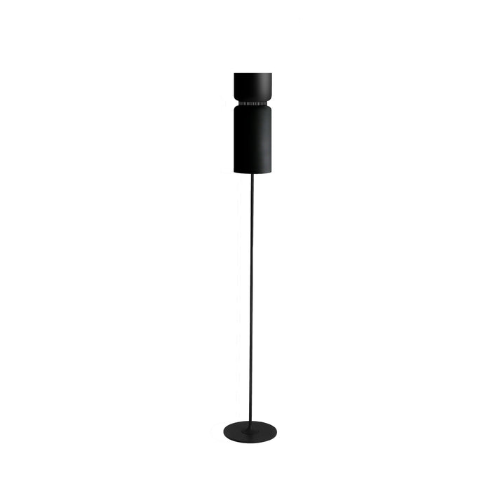 Aspen F17 Floor Lamp in Black/Black.
