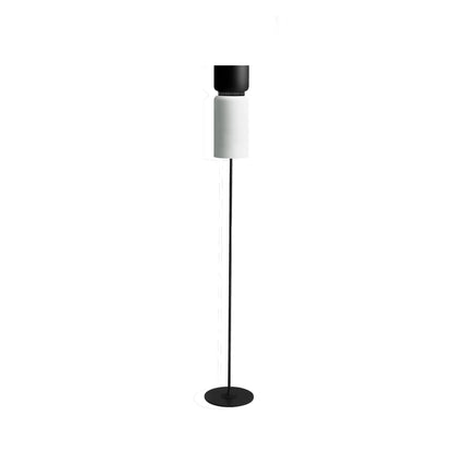 Aspen F17 Floor Lamp in Black/Snow.