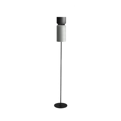 Aspen F17 Floor Lamp in Grey/Limestone.