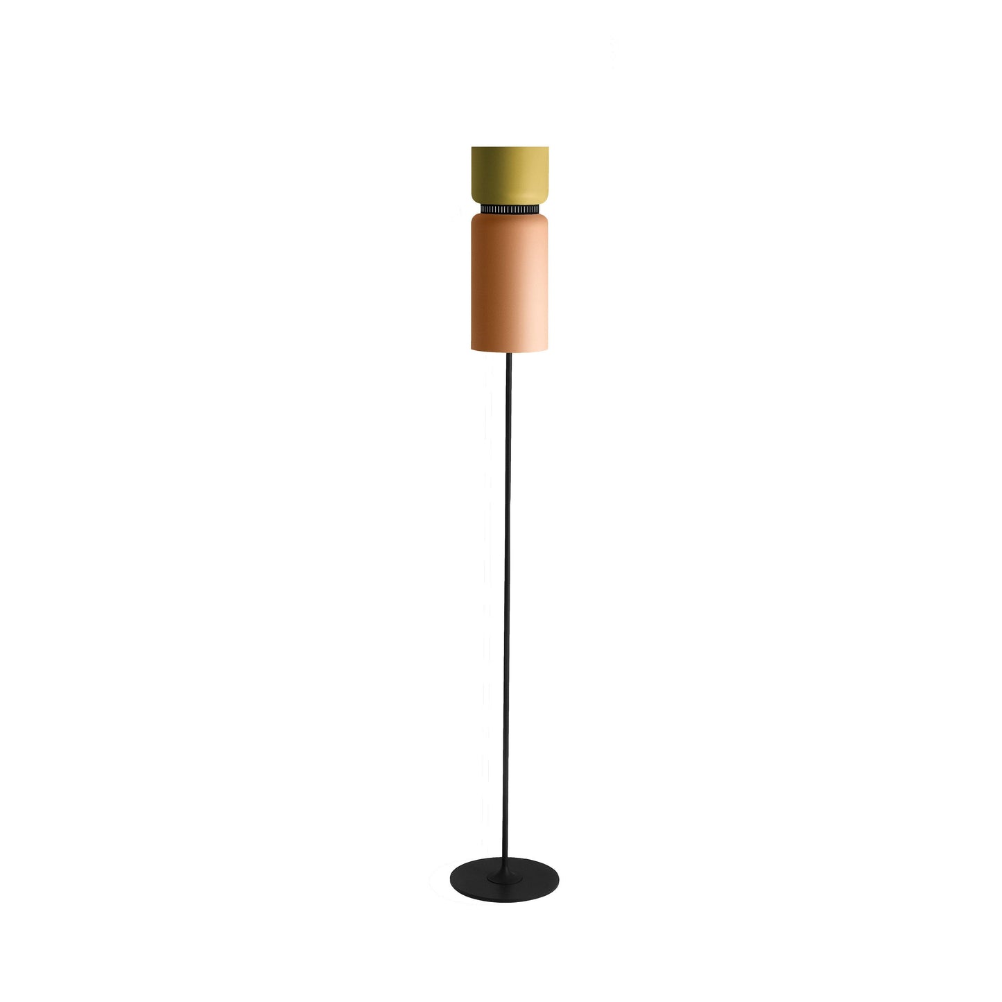 Aspen F17 Floor Lamp in Lemon/Mango.