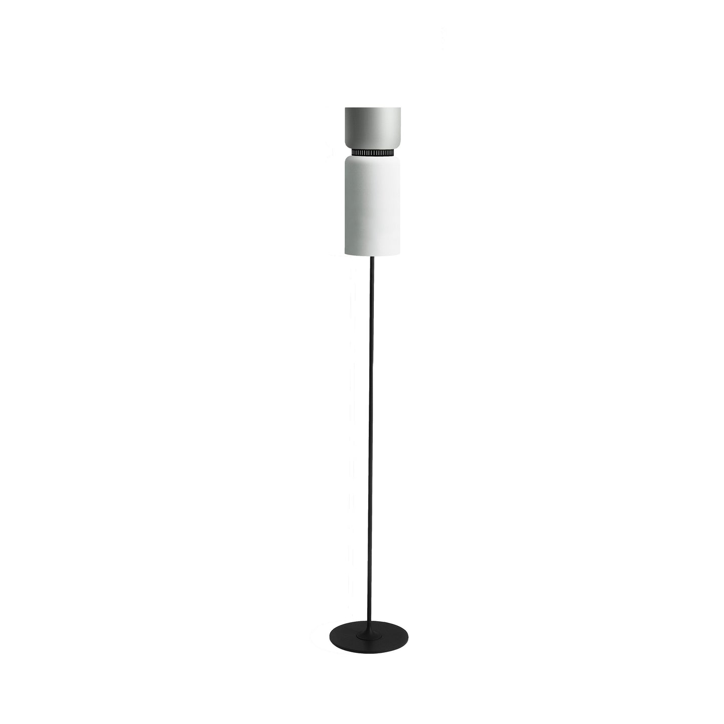 Aspen F17 Floor Lamp in Limestone/Snow.