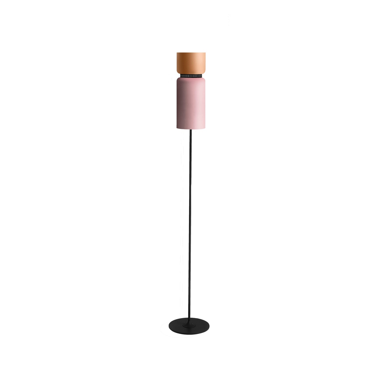 Aspen F17 Floor Lamp in Mango/Rose.
