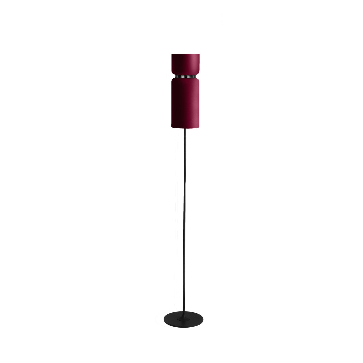 Aspen F17 Floor Lamp in Merlot/Merlot.