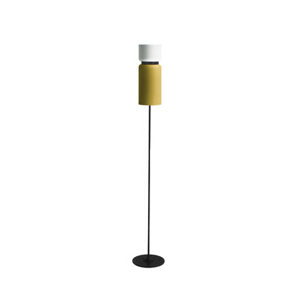 Aspen F17 Floor Lamp in Snow/Lemon.