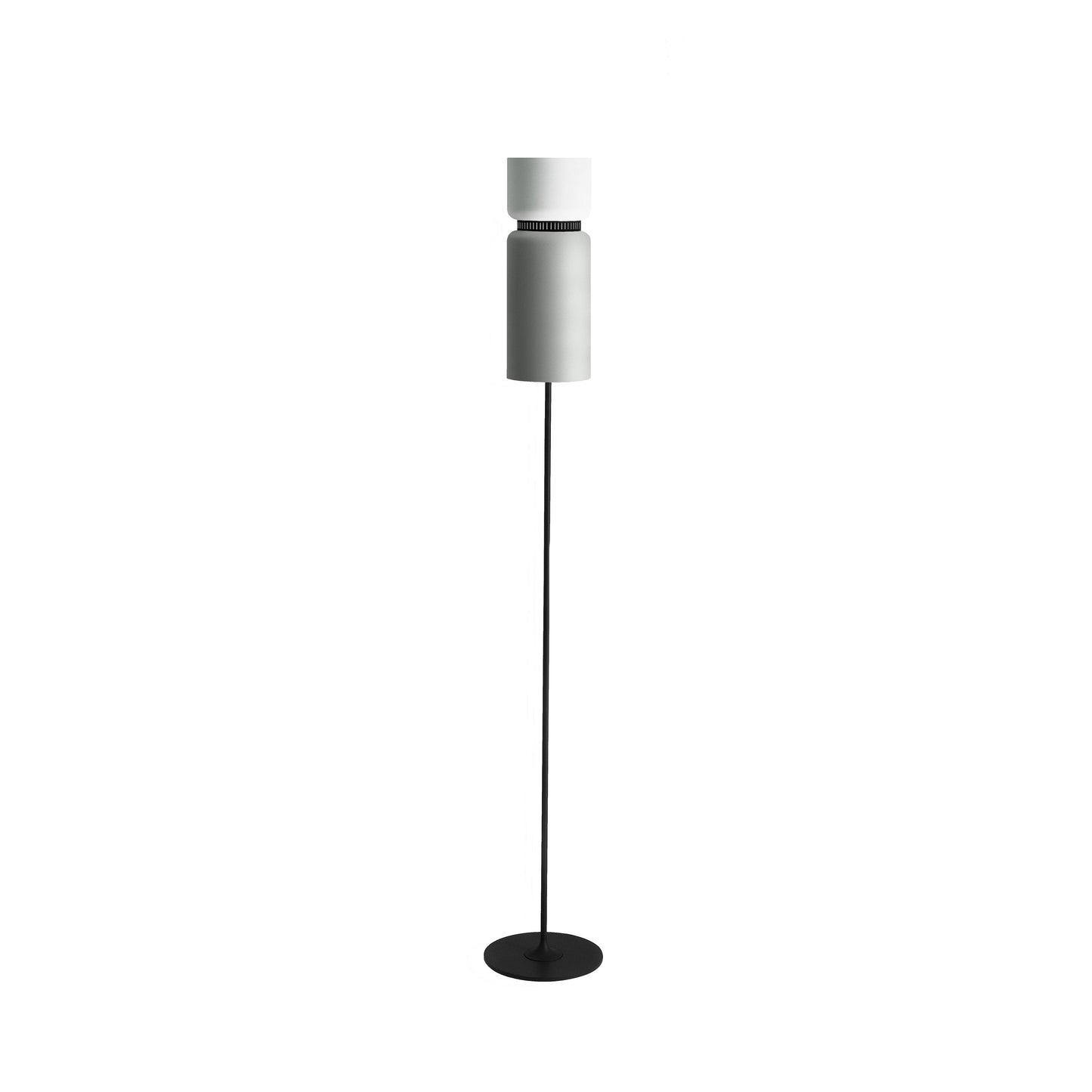 Aspen F17 Floor Lamp in Snow/Limestone.
