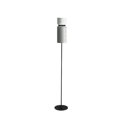 Aspen F17 Floor Lamp in Snow/Limestone.