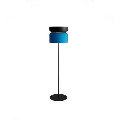 Aspen F40 Floor Lamp in Black/River.