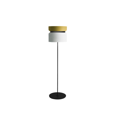 Aspen F40 Floor Lamp in Lemon/Snow.