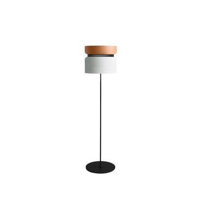 Aspen F40 Floor Lamp in Mango/Snow.