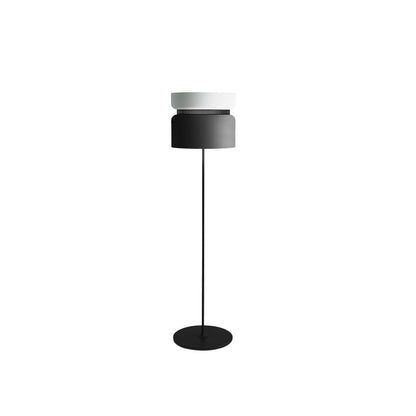 Aspen F40 Floor Lamp in Snow/Grey.