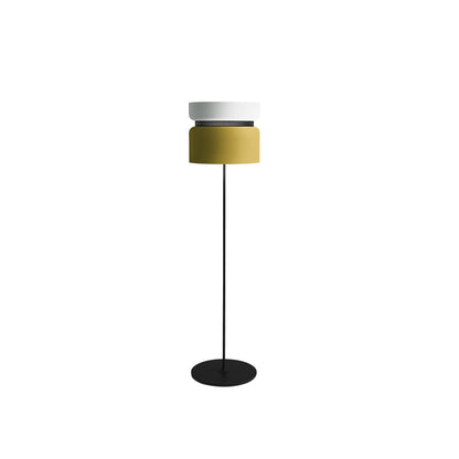 Aspen F40 Floor Lamp in Snow/Lemon.