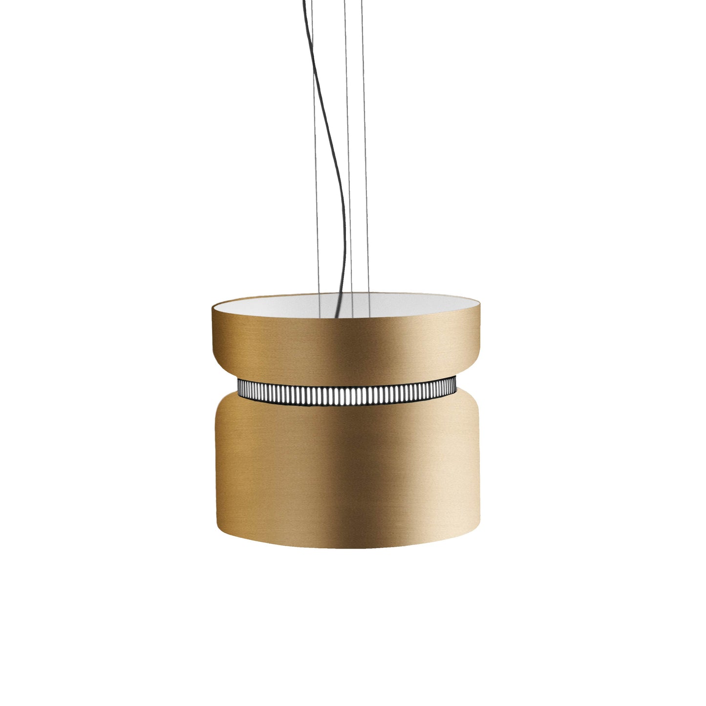 Aspen S40 Pendant Light in Brass/Brass.