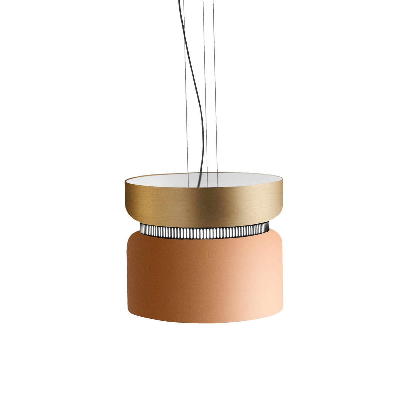 Aspen S40 Pendant Light in Brass/Mango.