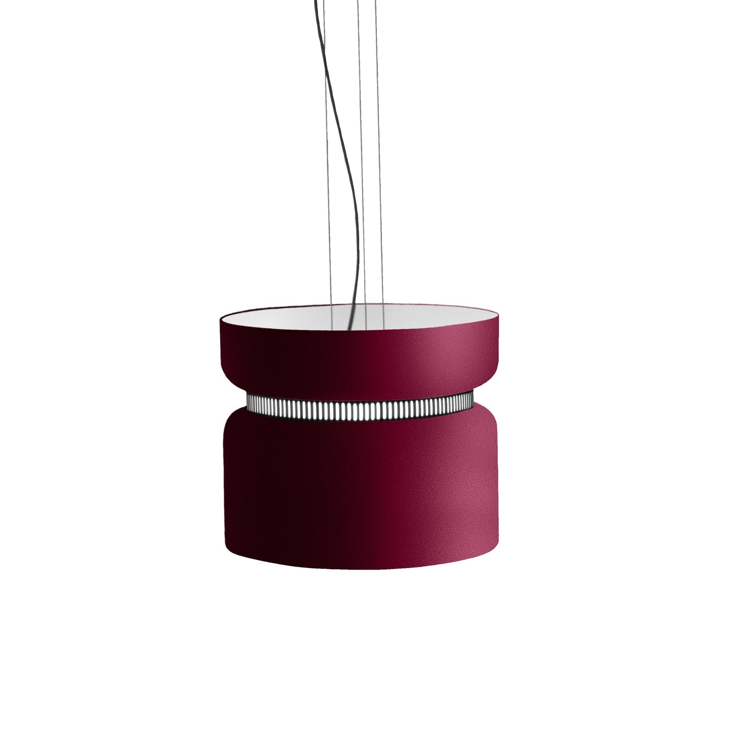 Aspen S40 Pendant Light in Merlot/Merlot.