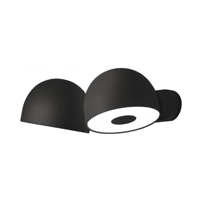 Bowee W LED Wall Light in Black.