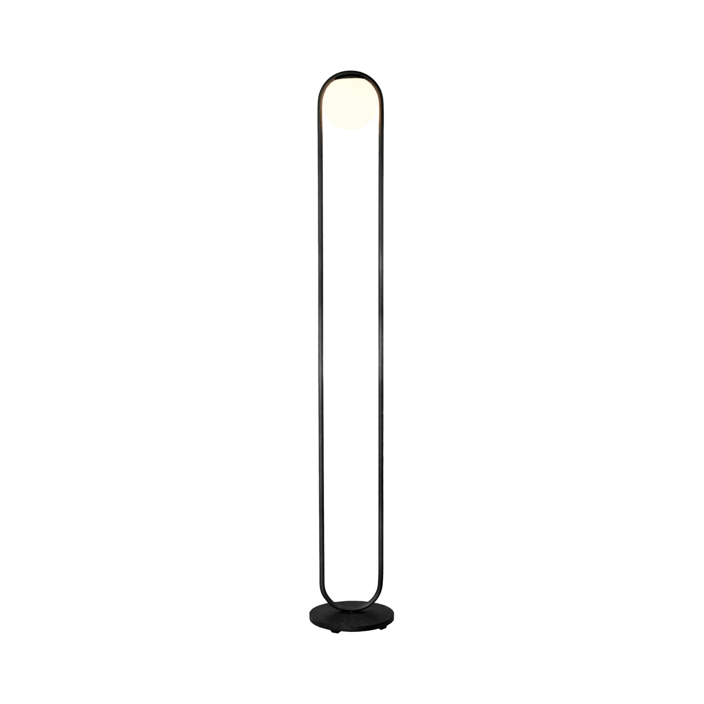 C_Ball F Floor Lamp in Black.