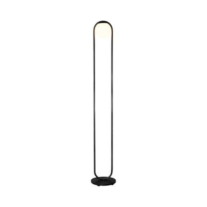 C_Ball F Floor Lamp in Black.