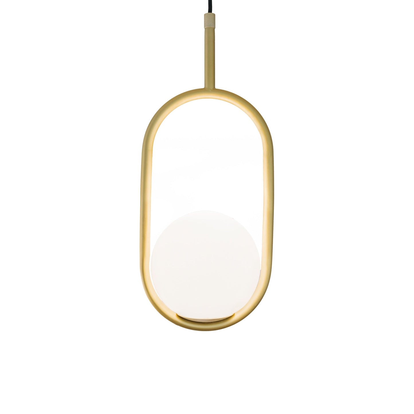 C_Ball S1 Pendant Light in Brass.