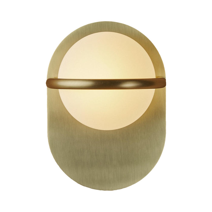 C_Ball W Wall Light in Brass (1-Light).