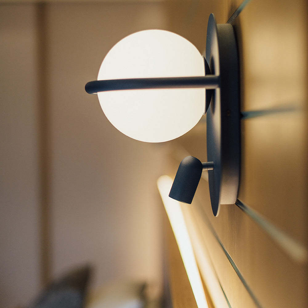 C_Ball W Wall Light in Detail.