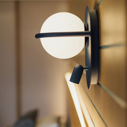 C_Ball W Wall Light in Detail.