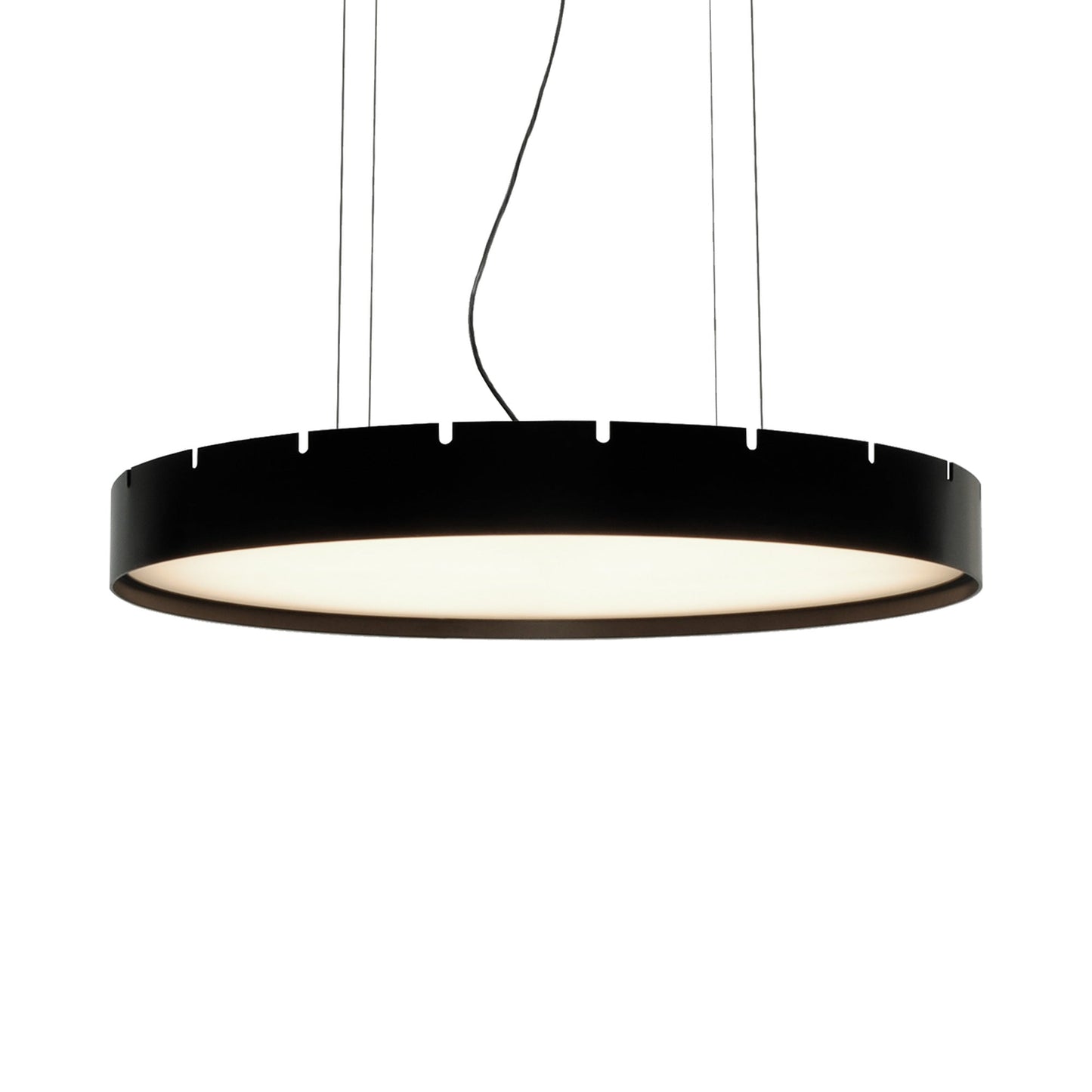 Castle S LED Pendant Light in Black.