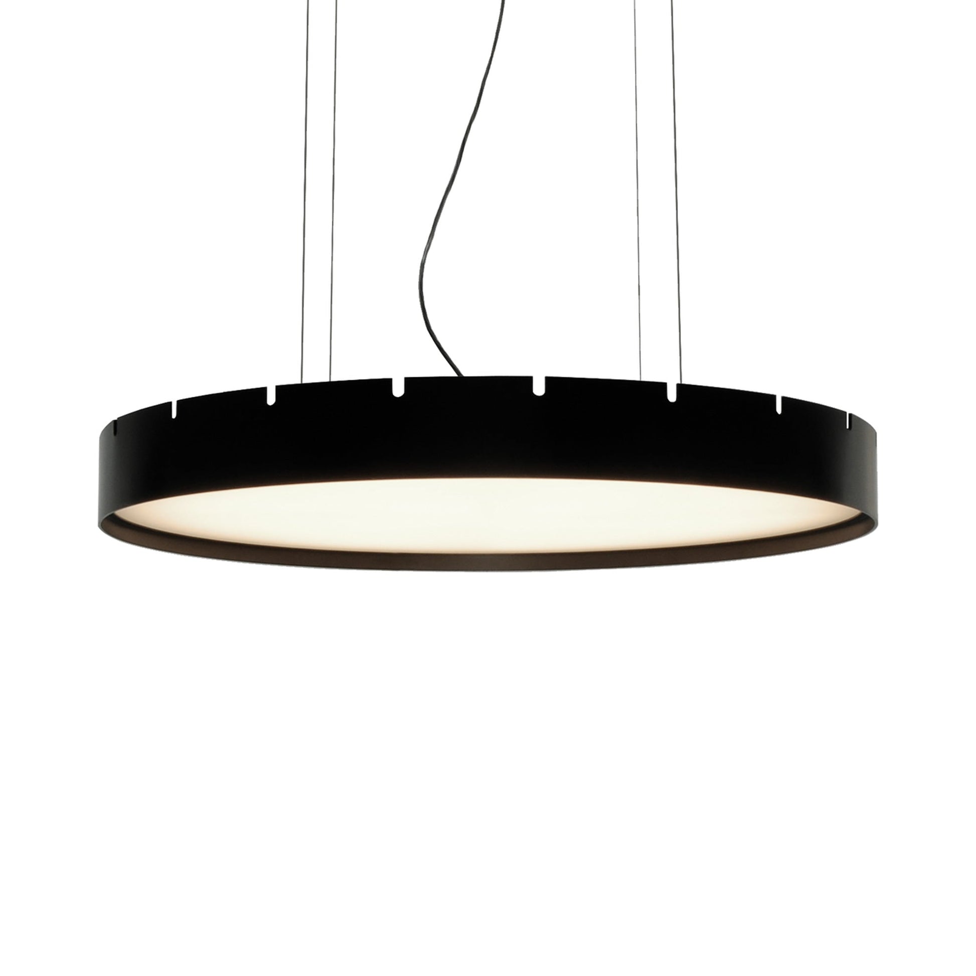 Castle S LED Pendant Light in Black.