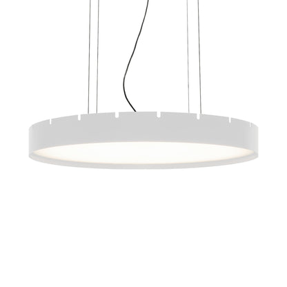 Castle S LED Pendant Light in White.
