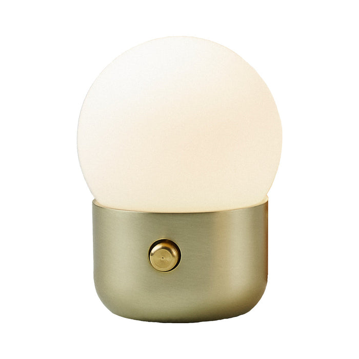 Kup Camp LED Table Lamp in Gold.