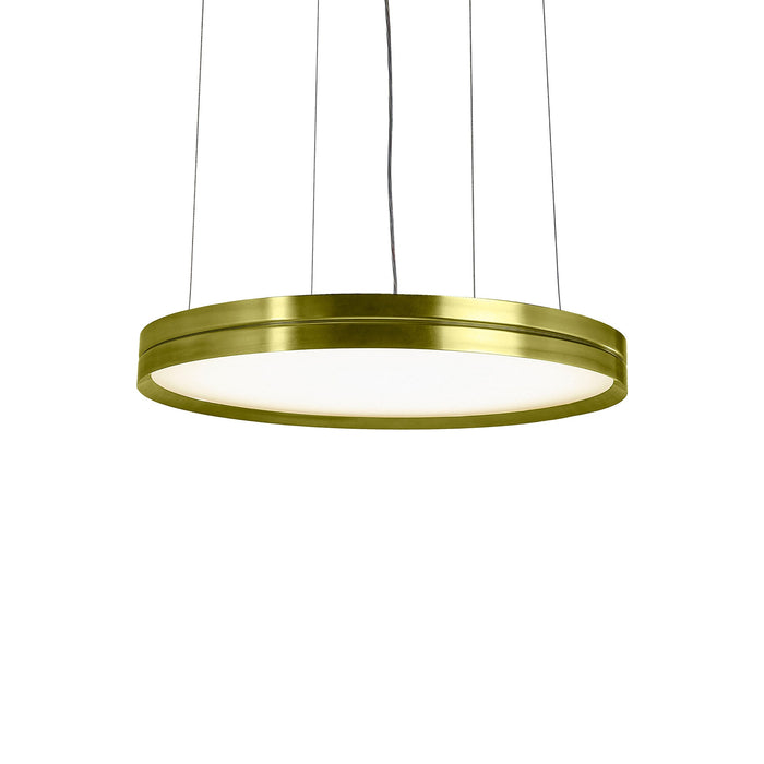 Lite Hole S LED Pendant Light in Gold (Small).