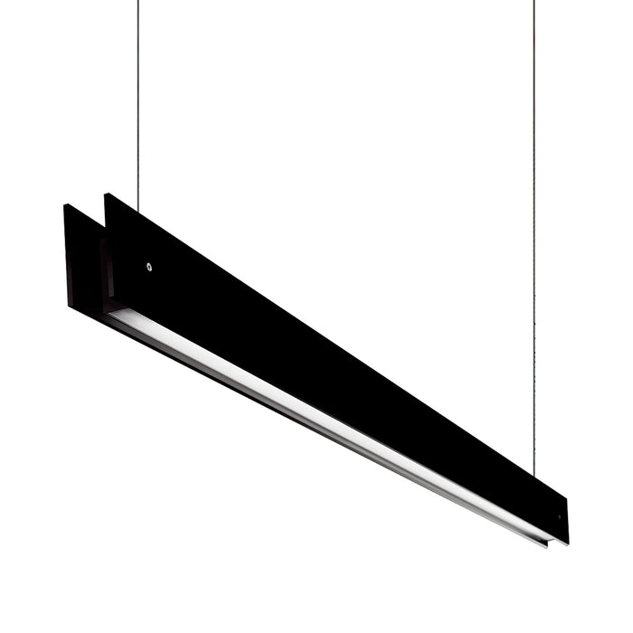 Marc S LED Linear Pendant Light in Black (Large).