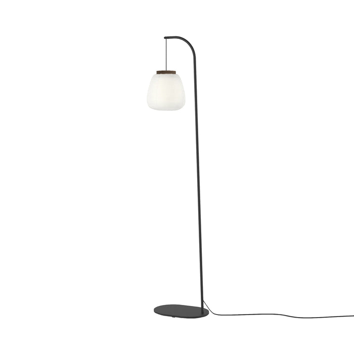 Misko F Floor Lamp in Walnut (9.5-Inch).